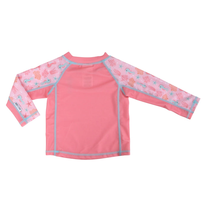 Sally Seahorse Long Sleeve Rash Guard Top