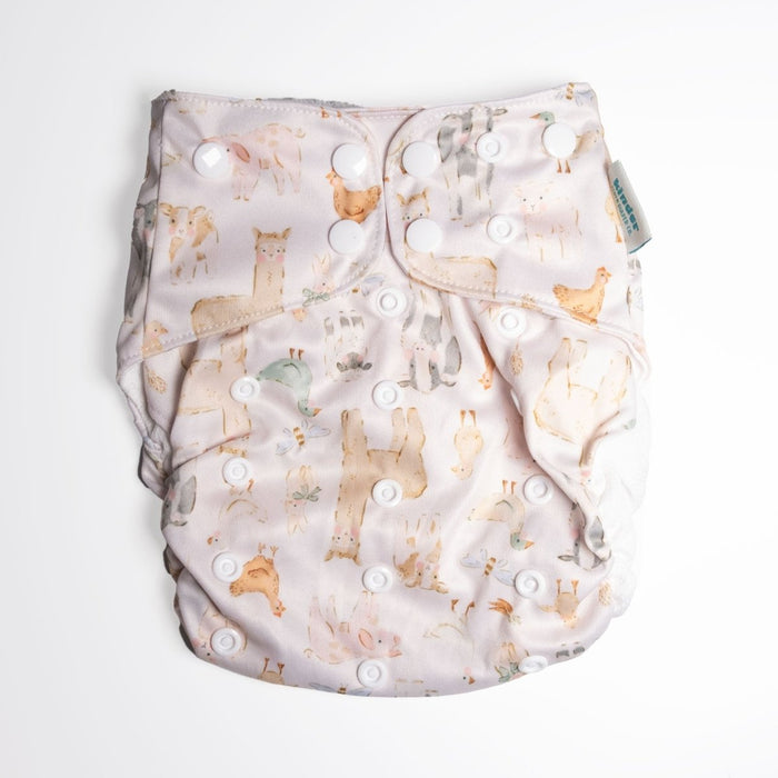 Reusable Swim Diapers with Athletic Wicking Jersey (7-60lbs)