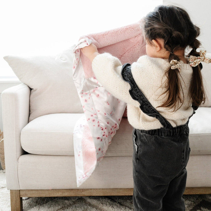 SATIN BACK RECEIVING BLANKETS