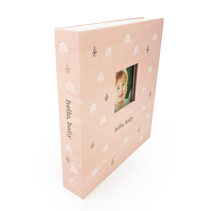 Hello, Baby - Boho-lnspired Keepsake Milestone Book Ages 0-3