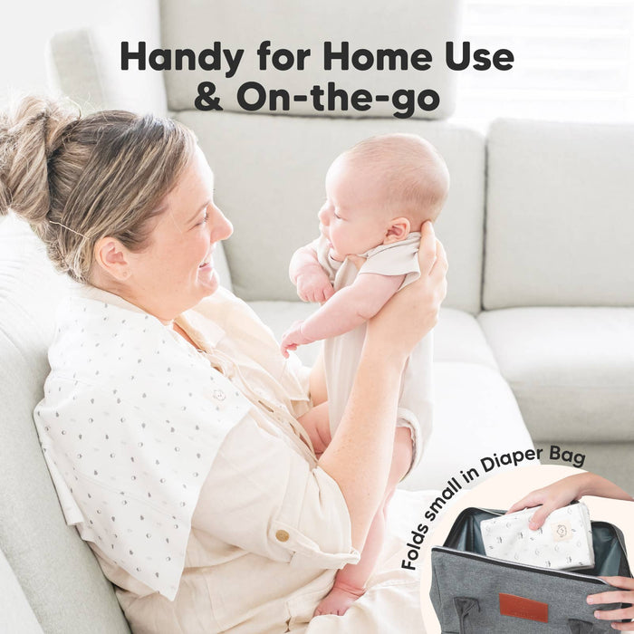 Neutrals 6-Pack Shea Burp Cloths