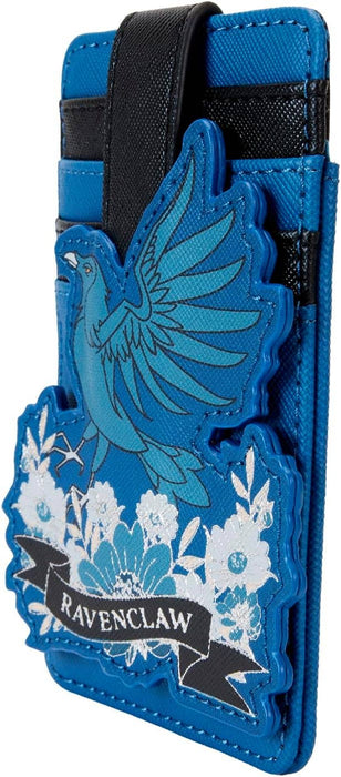 Loungefly Harry Potter Ravenclaw House Floral Tattoo Card Holder