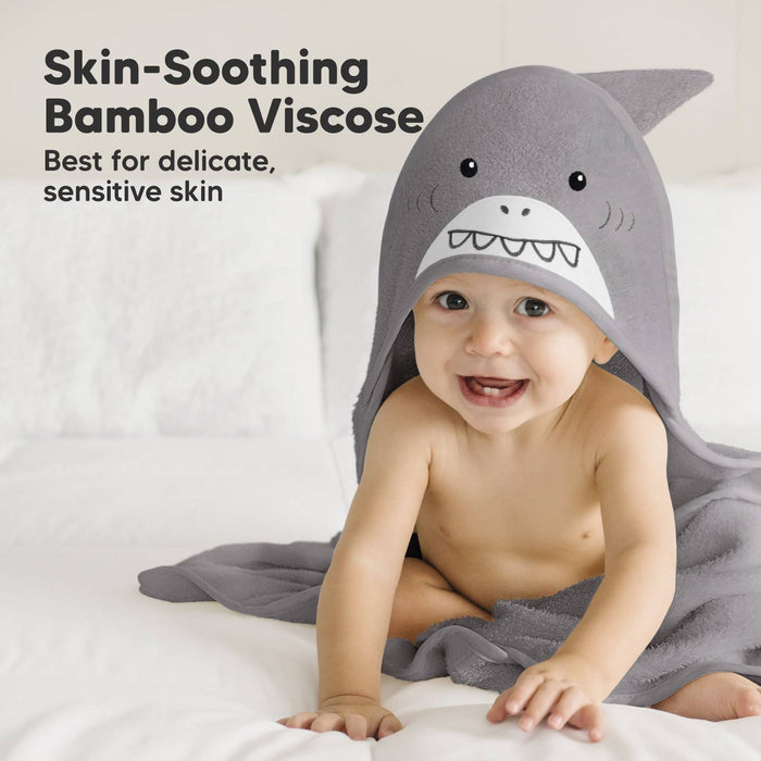 Shark Hooded Towel