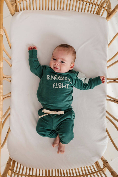 Snowball Fight Raglan Sweatshirt