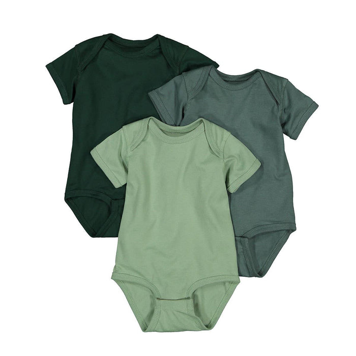 Rabbit Skins Baby Bodysuit 3-Pack- Jungle