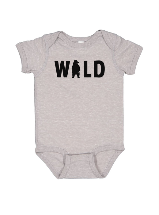 WILD Bear onesie