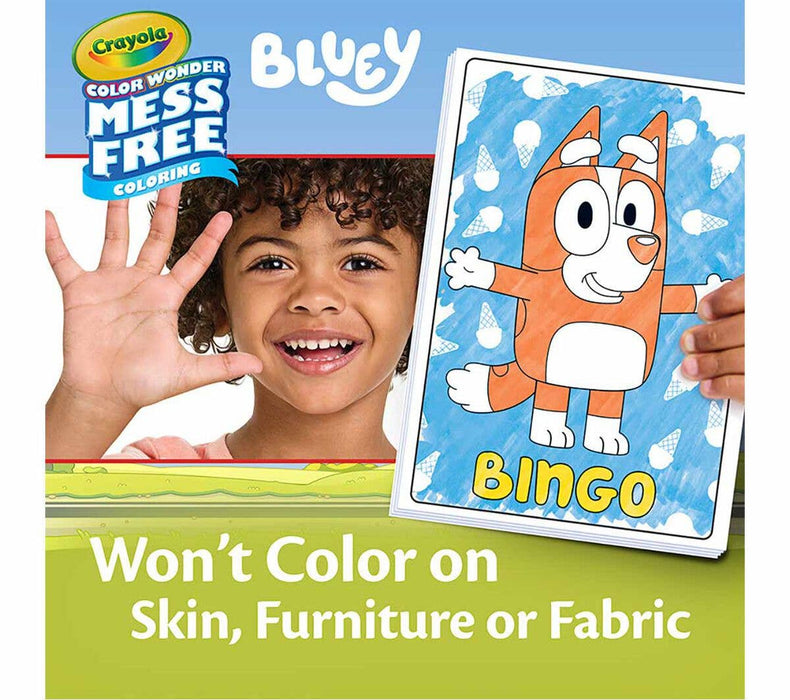 Bluey Crayola Color Wonder Mini Box Set with Markers