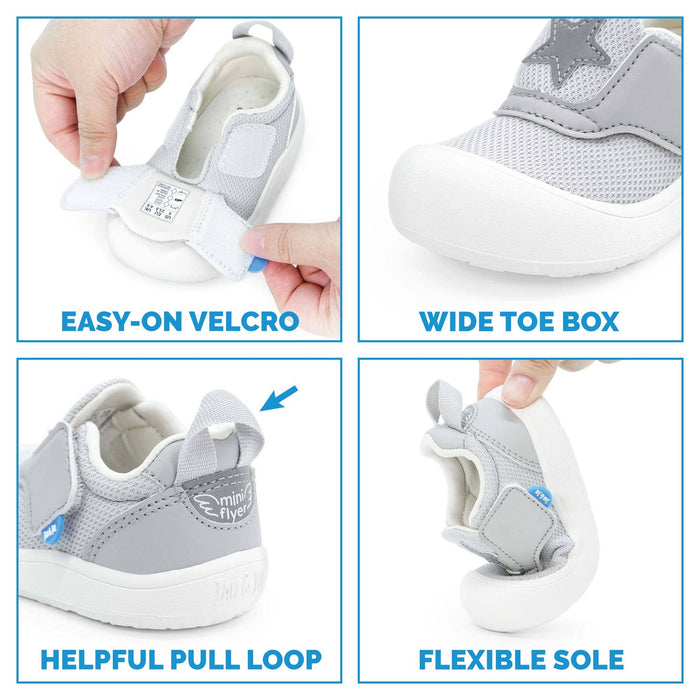 Brown Bear Mini-Flyer Toddler Sneakers