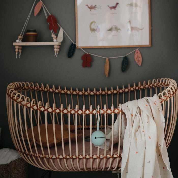 Organic Cotton Muslin Swaddle Blanket - Nature Baby Outfitter