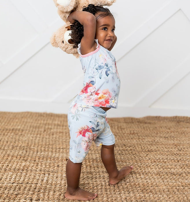 Blossom Snooze Flutter Tank & Shorts