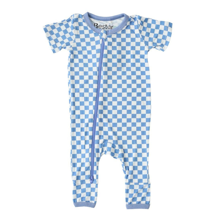 Blue Checkers Coverall