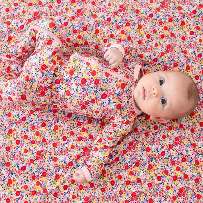 Blush Bloom Footie