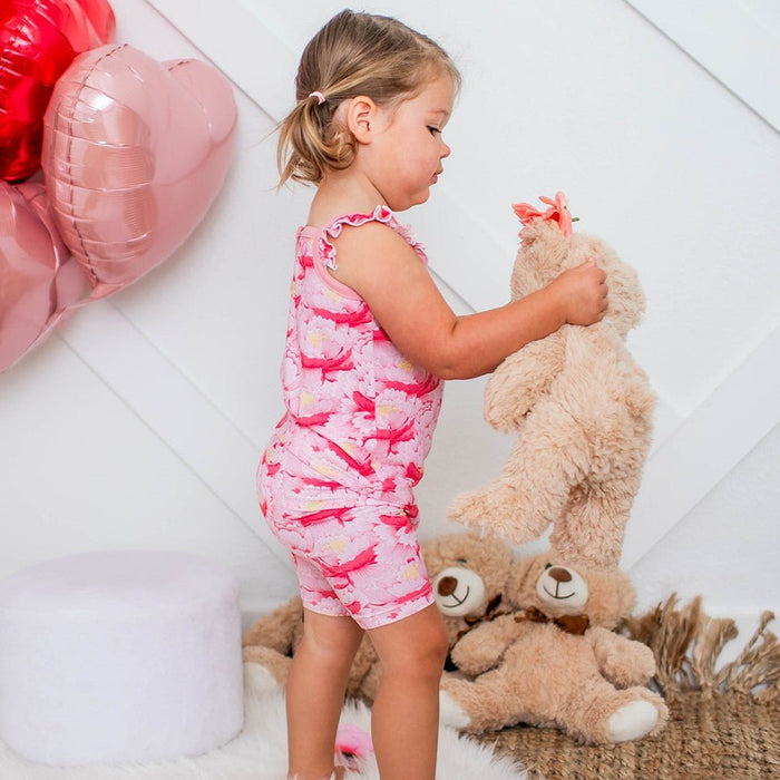 Blush Dreams Flutter Tank & Shorts