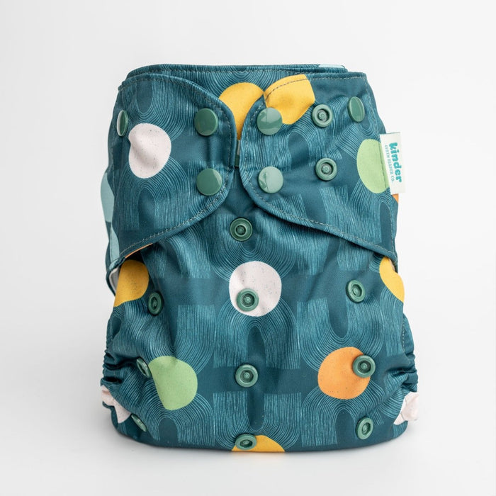 Abstract: Essentials Pocket Cloth Diaper with Athletic Wicking Jersey, Grows with your Baby