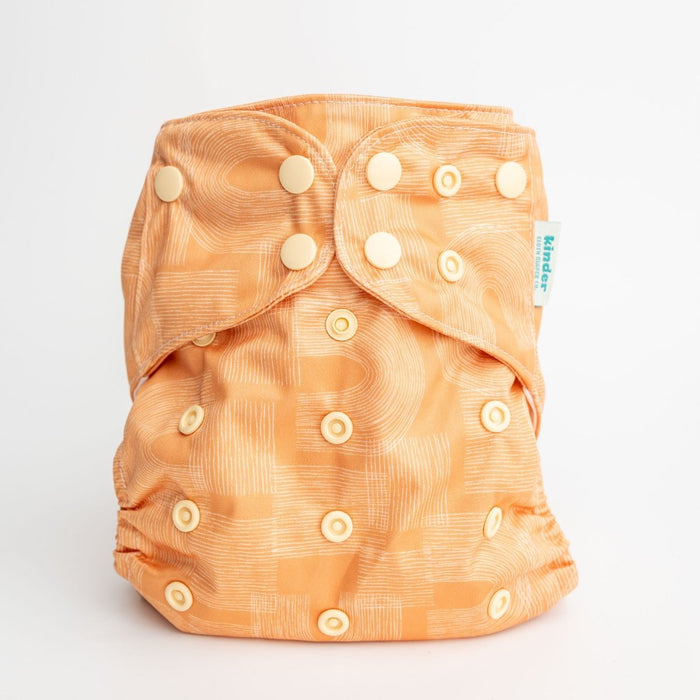 Abstract: Essentials Pocket Cloth Diaper with Athletic Wicking Jersey, Grows with your Baby