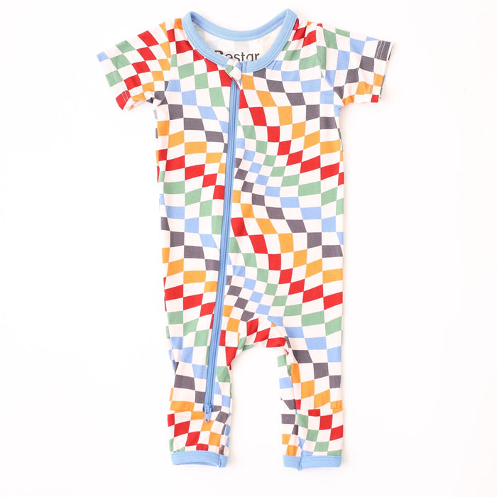 Bold Checks Coverall