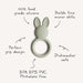 Bunny Teether - Nature Baby Outfitter