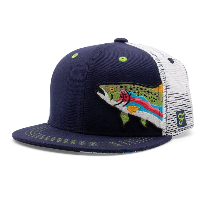 Kids Trout Flat Bill Hat
