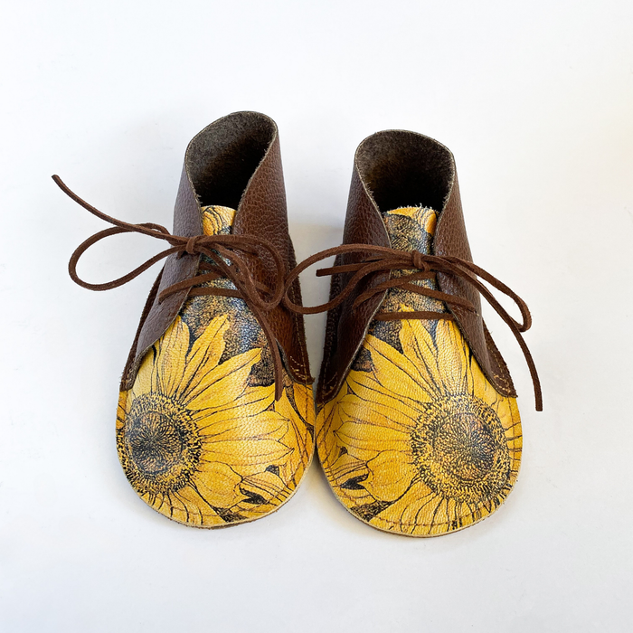 Bright Sunflower Wander Boots