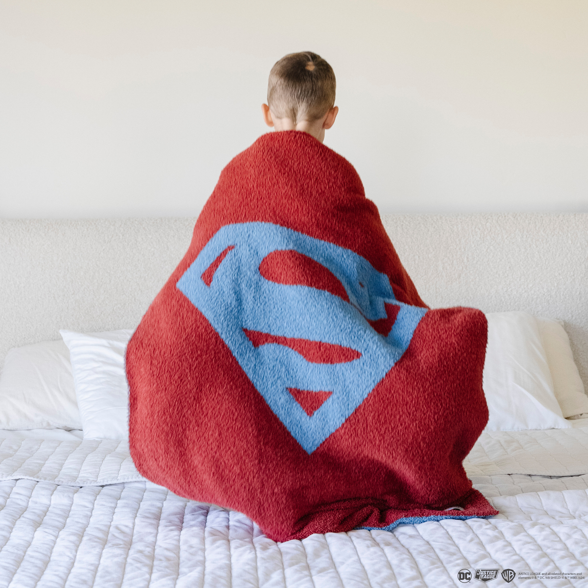 Superman™ Double-Layer Bamboni® Throw — Nature Baby Outfitter