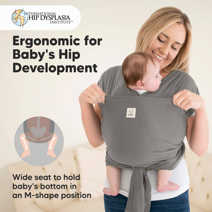 Graphite KeaBabies D-Lite Wrap Carrier - Nature Baby Outfitter