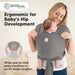Graphite KeaBabies D-Lite Wrap Carrier - Nature Baby Outfitter