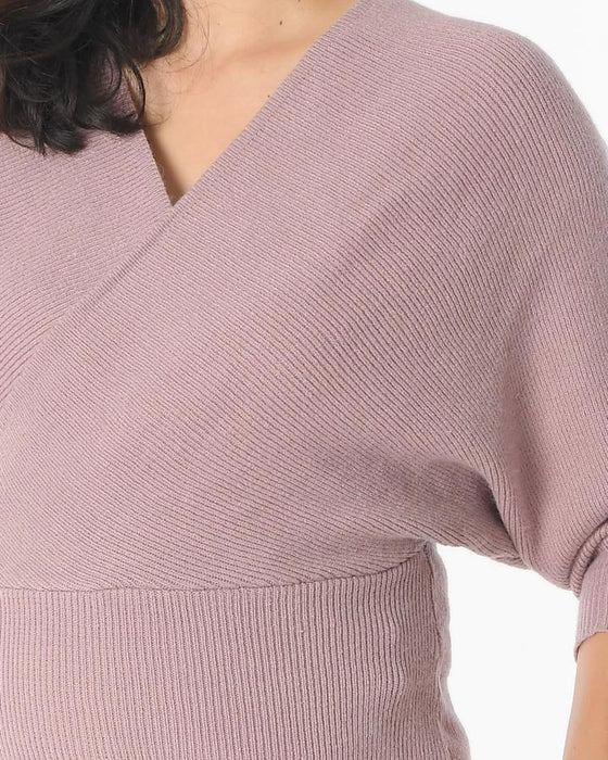 Mauve Knit Dress