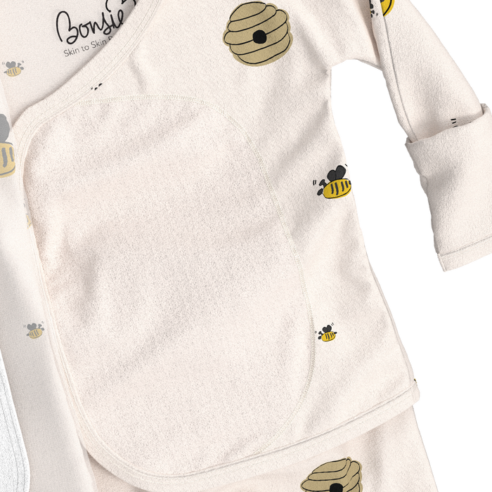 Bees & Honey Bamboo Footie Pajamas