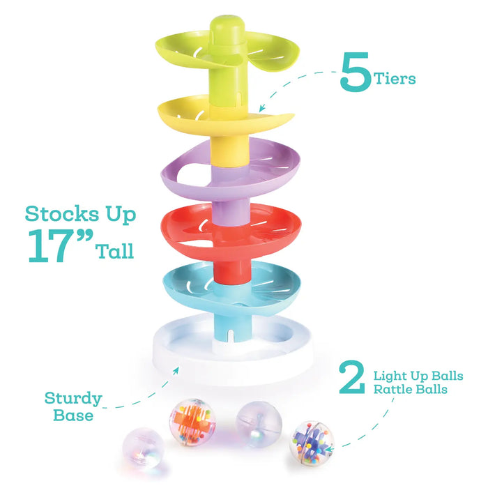 Twinkle and Roll Ball Tower Nothing But Fun Toys