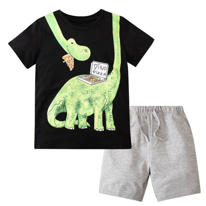 Dinosaur Short Sleeve T-Shirt and Shorts Set