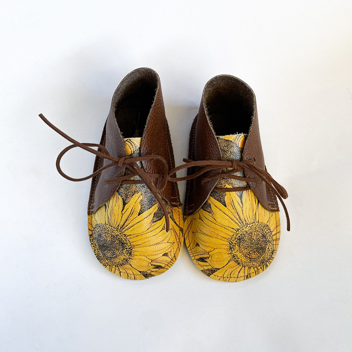 Bright Sunflower Wander Boots