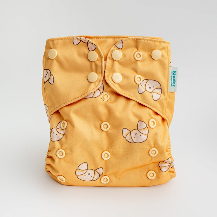 Food: Essentials Pocket Cloth Diaper with Athletic Wicking Jersey, Grows with your Baby