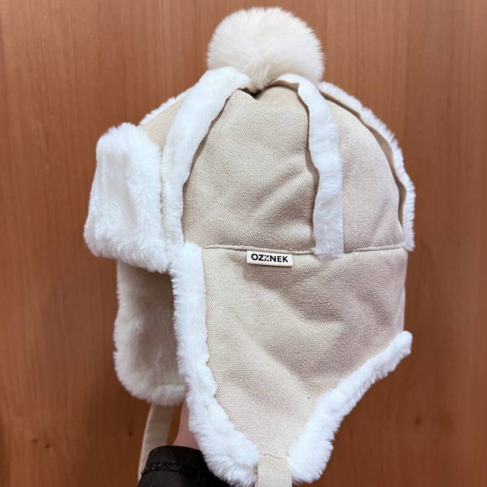 Faux-Fur Winter Hat for Kids- Cozy Winter Hat for Toddlers
