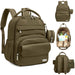 Dark Olive Play Diaper Bag Backpack, Baby Bag with Changing Pad - Nature Baby Outfitter