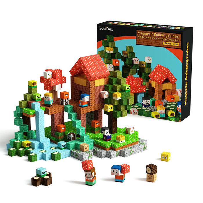 Hilltop Hamlet - 100pcsMagnetic Blocks