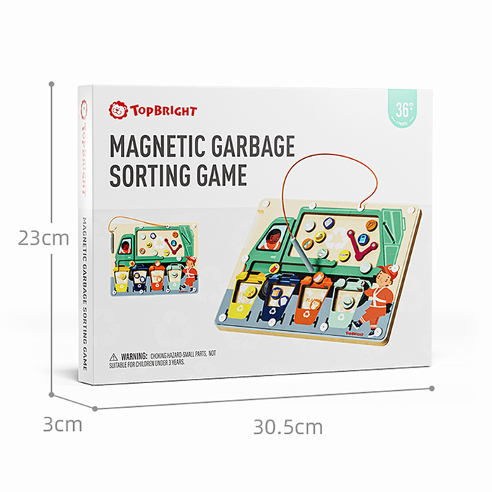 Waste Sorter Magnetic Maze Board
