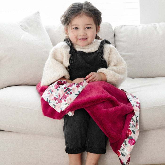 SATIN BACK RECEIVING BLANKETS