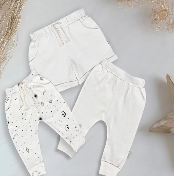 basics pants | ivory