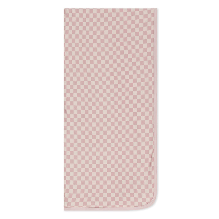 Checkers in Pink Swaddle