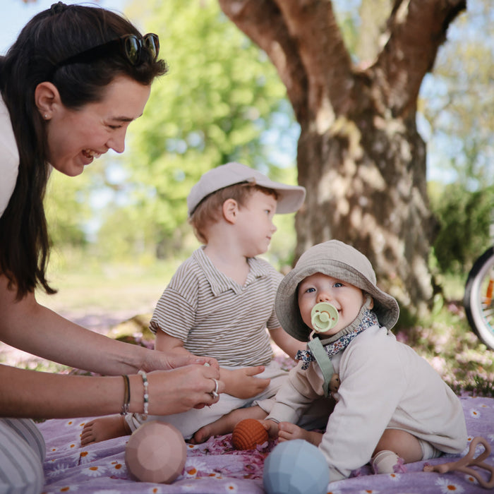 FRIGG Rope Natural Rubber Pacifier 2-Pack - Nature Baby Outfitter