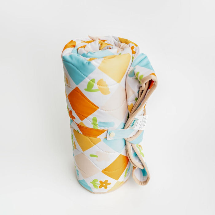 Anywhere Adventure Play Mat, Featuring Quilted Wipeable Machine Washable Fabric
