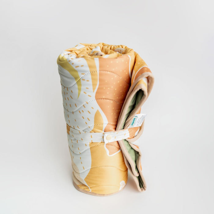 Anywhere Adventure Play Mat, Featuring Quilted Wipeable Machine Washable Fabric