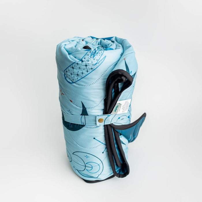Anywhere Adventure Play Mat, Featuring Quilted Wipeable Machine Washable Fabric