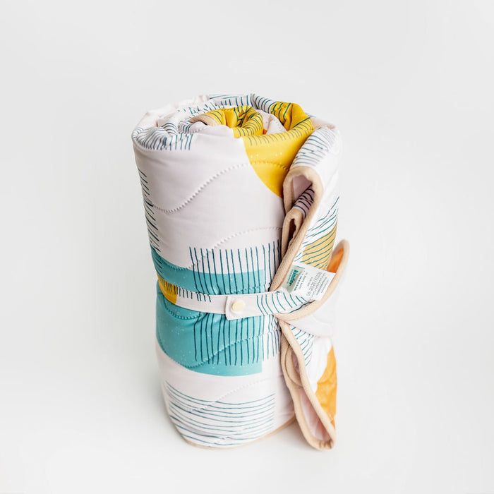 Anywhere Adventure Play Mat, Featuring Quilted Wipeable Machine Washable Fabric