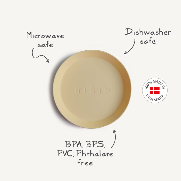 Round Dinnerware Plates - Nature Baby Outfitter