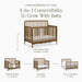 Namesake Liberty 4-in-1 Convertible Spindle Crib - Nature Baby Outfitter