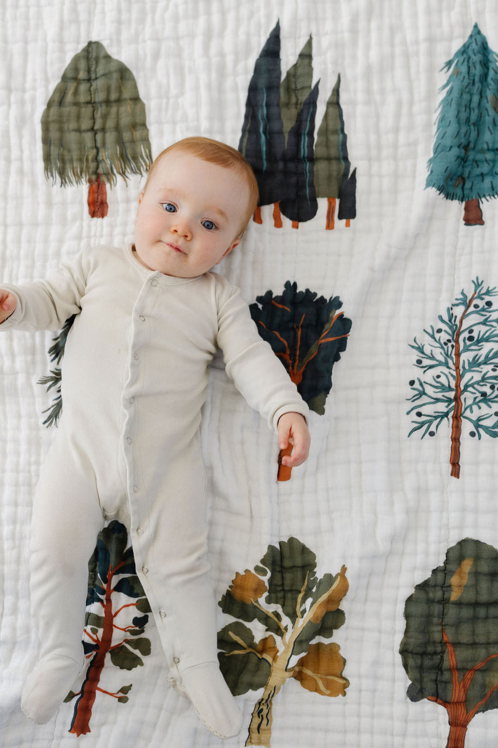 Babby Tree Forest Trees Quilt — Nature Baby Outfitter