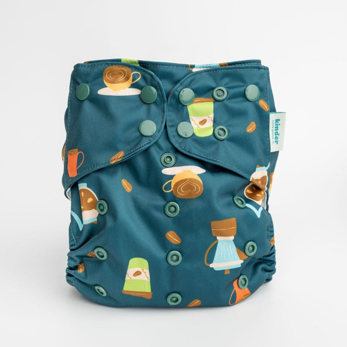 Food: Essentials Pocket Cloth Diaper with Athletic Wicking Jersey, Grows with your Baby