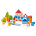 Colored Wooden Building Blocks - 46 Piece Set - Nature Baby Outfitter