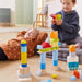 Colored Wooden Building Blocks - 85 Piece Set - Nature Baby Outfitter